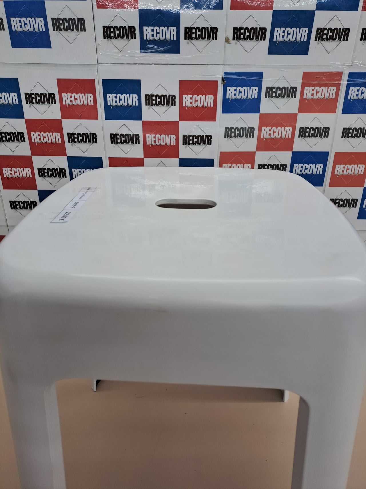Taburete baño polipropileno blanco Alaska Wenko