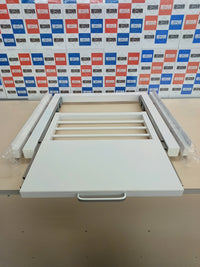 Thumbnail for Kit de unión universal lavadora-secadora con bandeja y correa Nisorpa