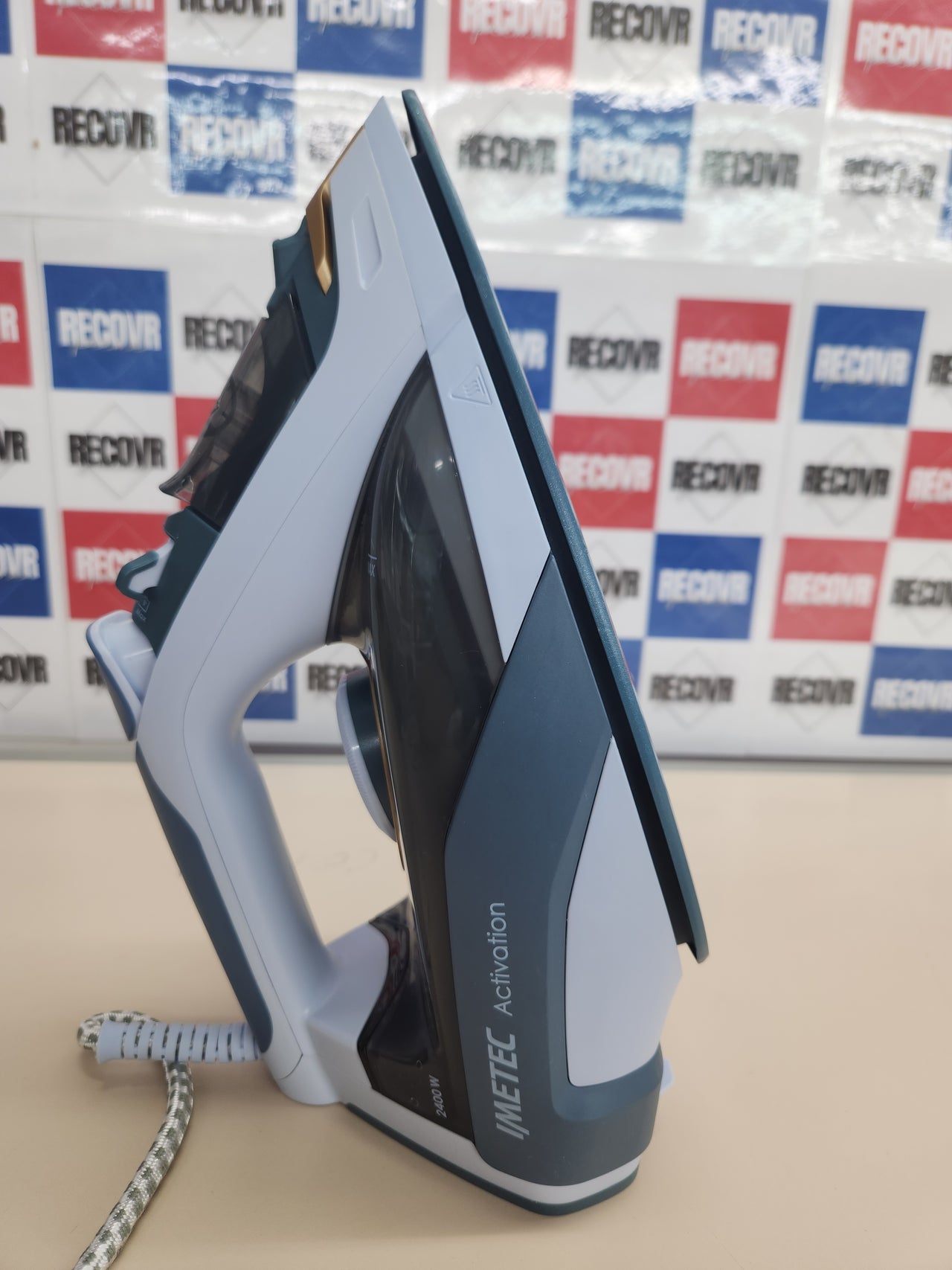 Plancha vapor 2400W, Suela Deslizante de Cerámica y Turmalina, Golpe de Vapor de 200 g, Tecnología Antical Zerocalc, Tecnología Eco, Imetec Activation