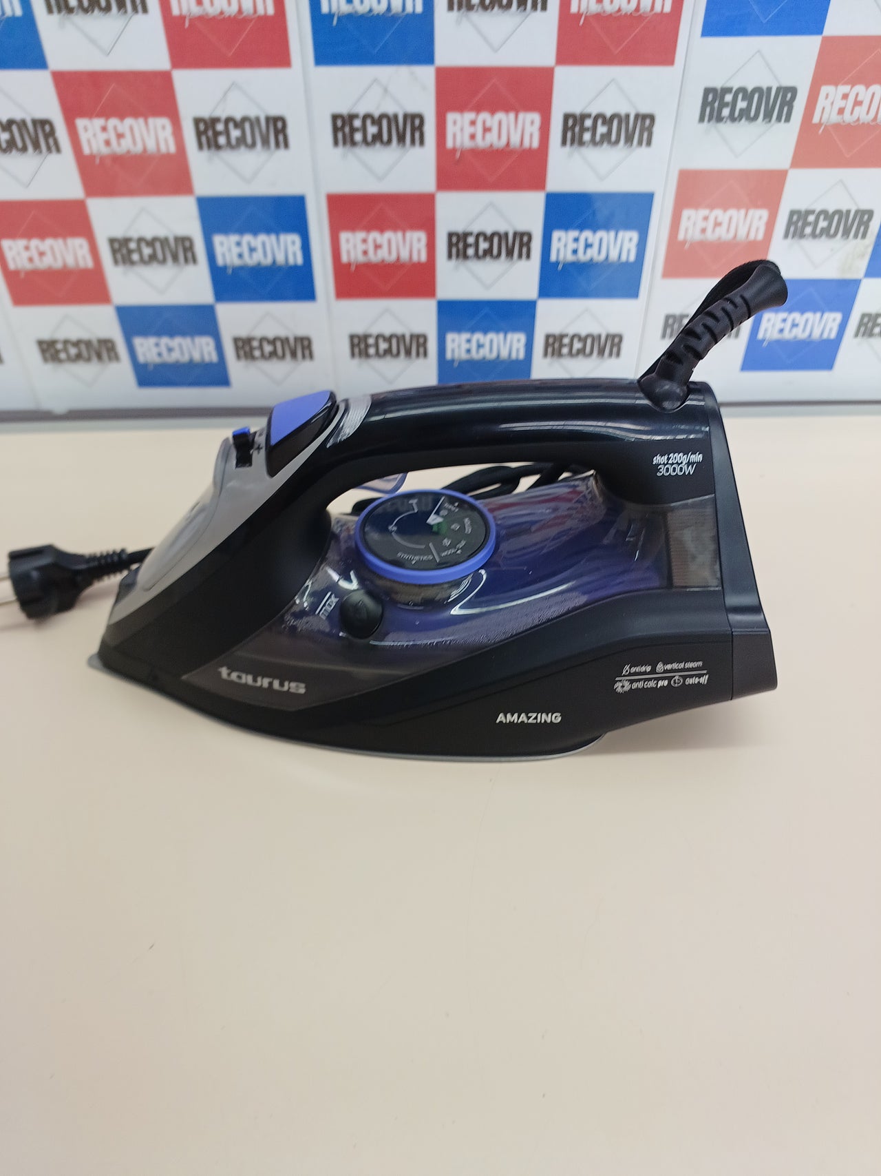 Plancha vapor 3000W punta precisión anti-cal - Taurus Amazing