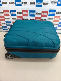 Maleta de cabina underseat Suitline 30 L ABS rígido verde agua con 2 ruedas