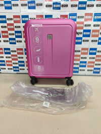 Maleta de cabina Roll Road Camboya 37 L rosa rígida ABS 55 cm