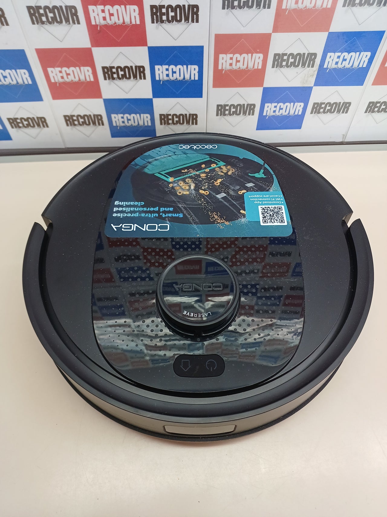 Robot aspirador y fregasuelos 5000 Pa navegación láser 220 min – Cecotec