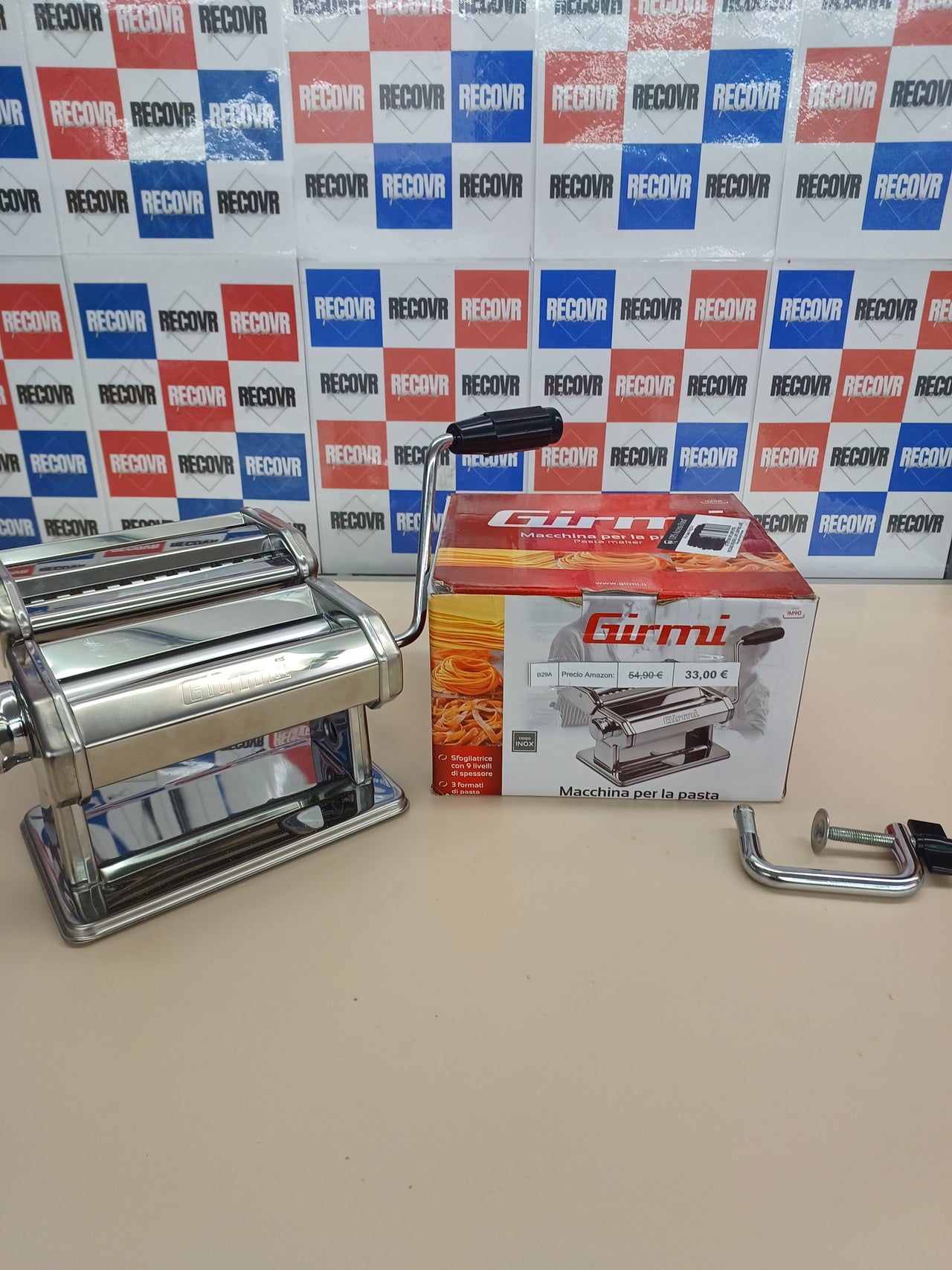 Máquina para pasta Girmi IM90