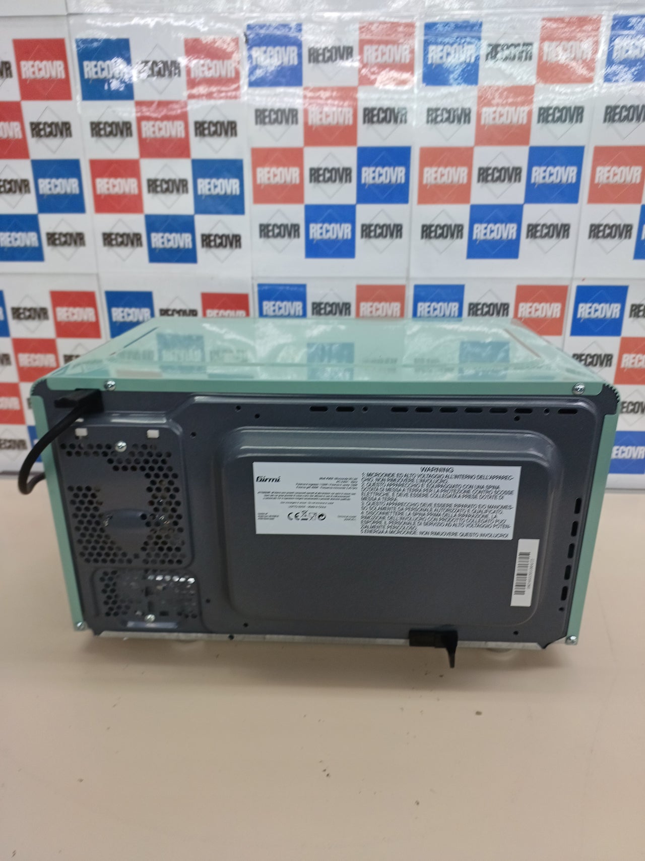 Microondas vintage 20 L combinado 700+800 W GIRMI