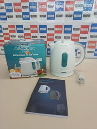 Hervidor eléctrico 1,7L vidrio 2200W ThermoSense Cecotec