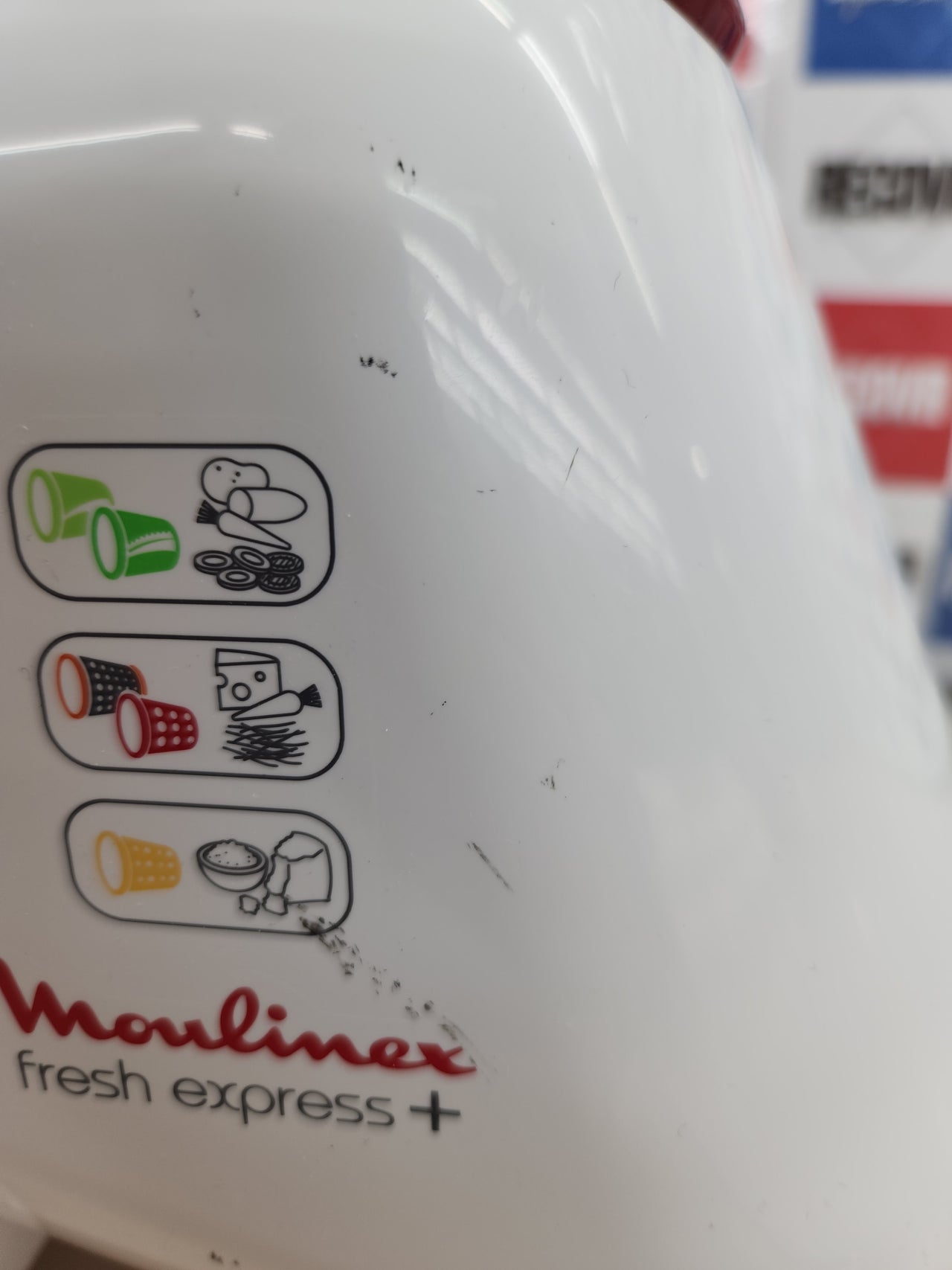 Rallador, 200W, 5 funciones, Moulinex