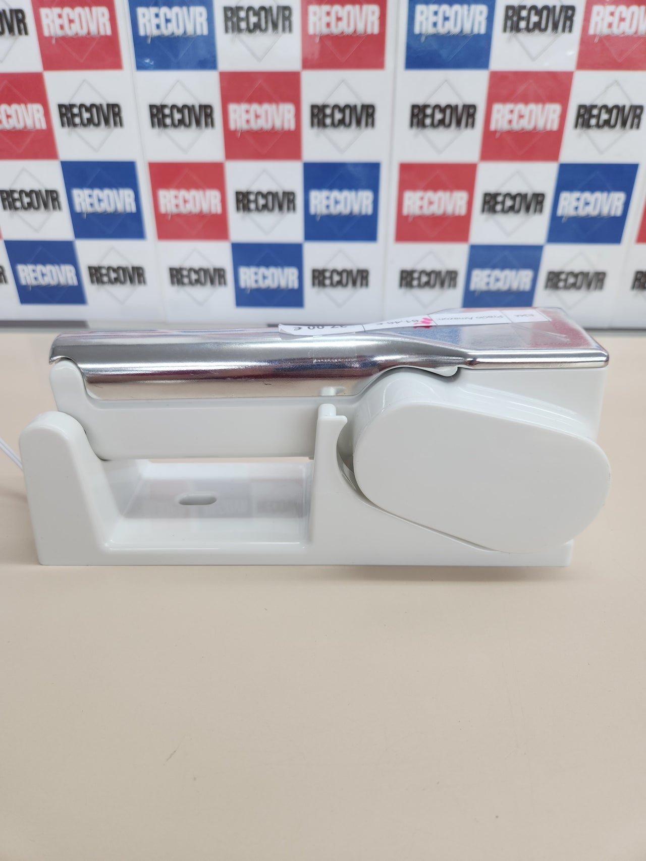 Rallador Queso 1500 mAh, inalámbrico, 2 Rodillos de Acero Inoxidable incluidos, 1 kg de Queso con Recambio, Rallador para Muchos Ingredientes,  Blanco Ariete Gratì Metal 44,