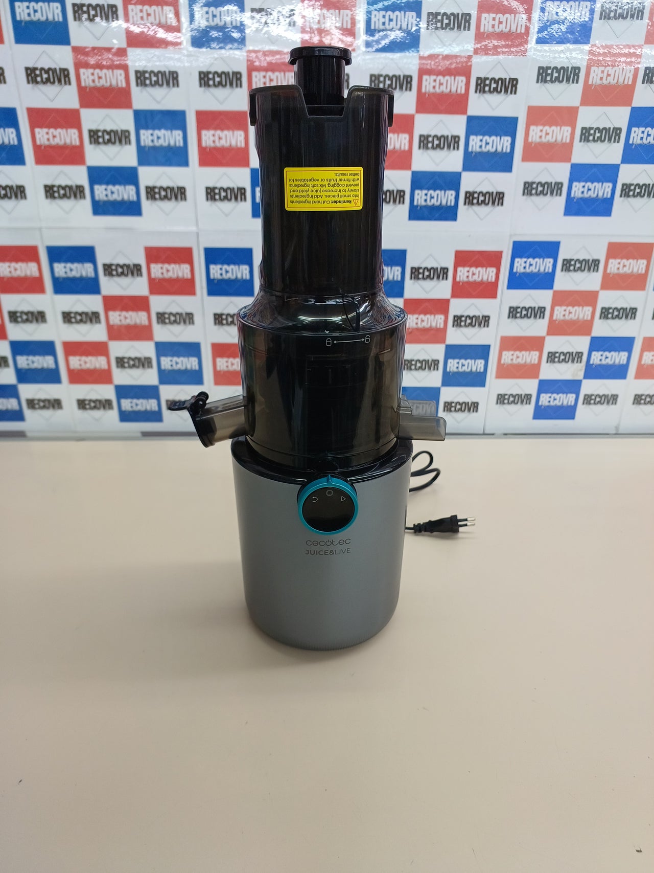 Licuadora Prensa Fría Cecotec Juice&Live 1500 Slim 200W