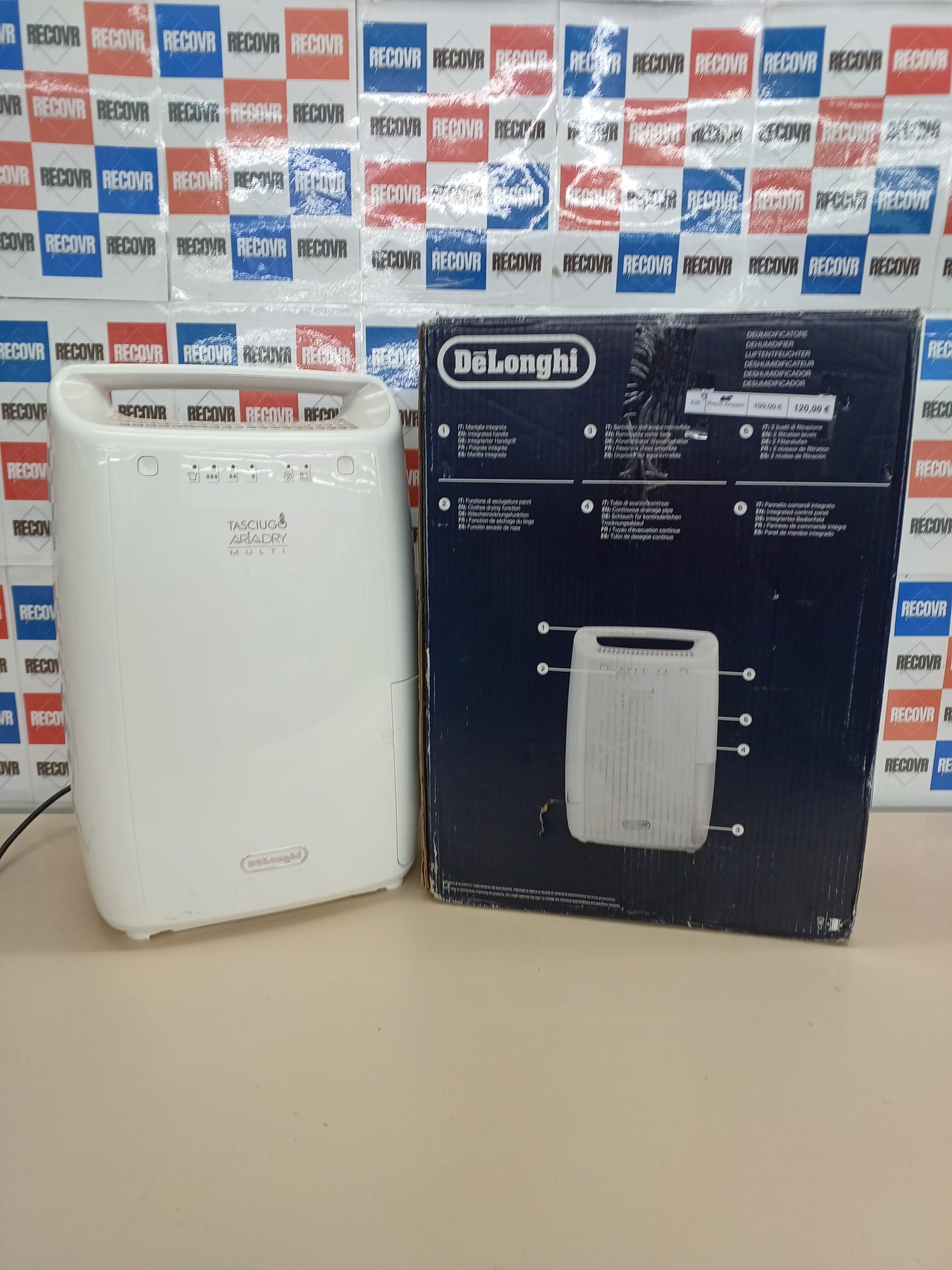 Deshumidificador 10 L/día portátil – De'Longhi