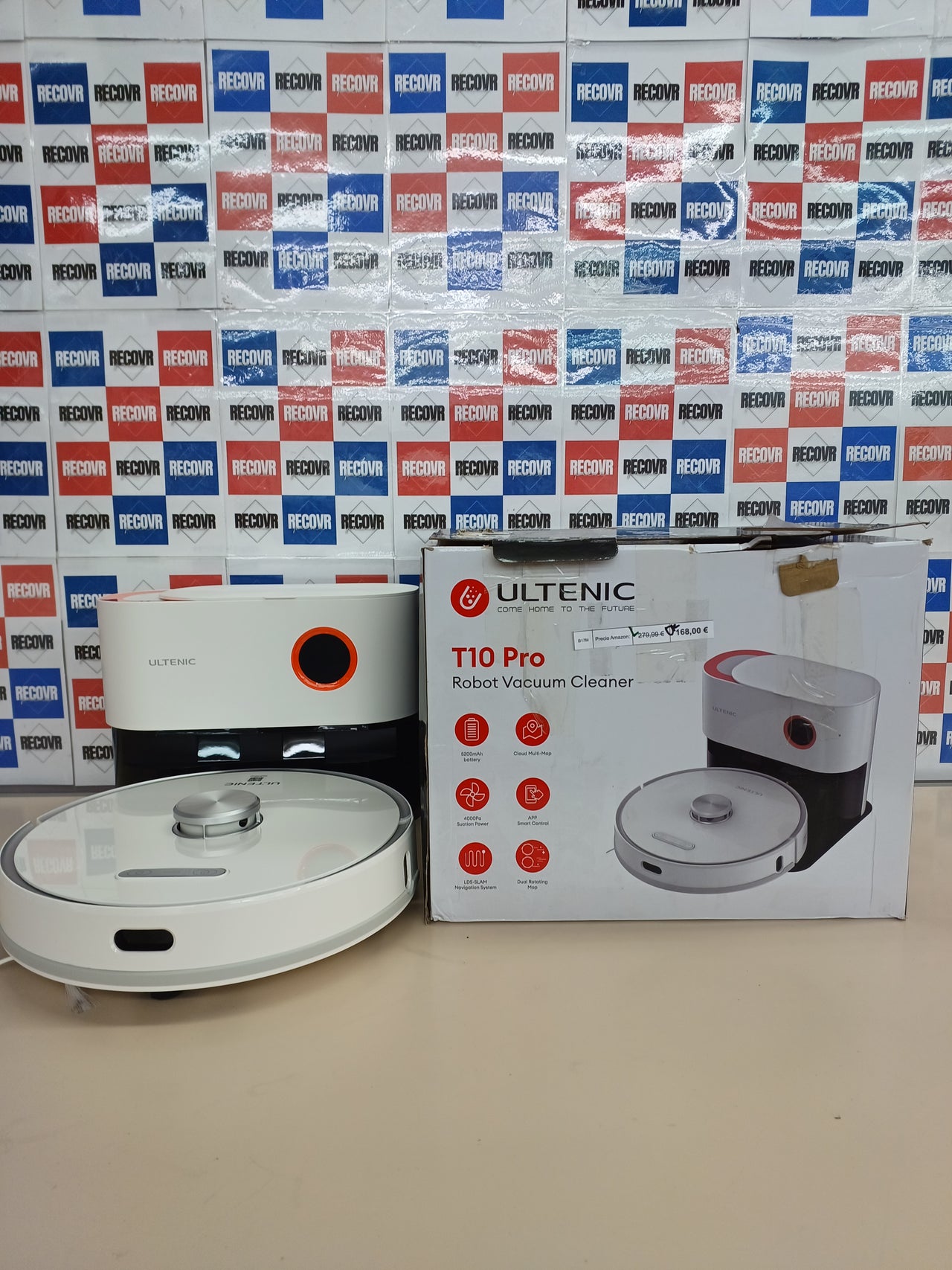 Robot Aspirador Ultenic T10 Pro UV 4000Pa