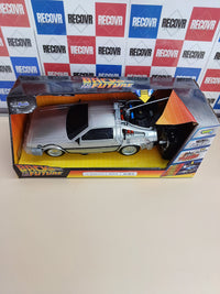 Delorean RC con turbo, luces, USB, desde 6 años.