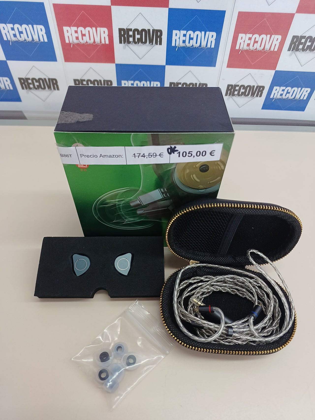 Auriculares híbridos con monitor de audio LINSOUL SIMGOT