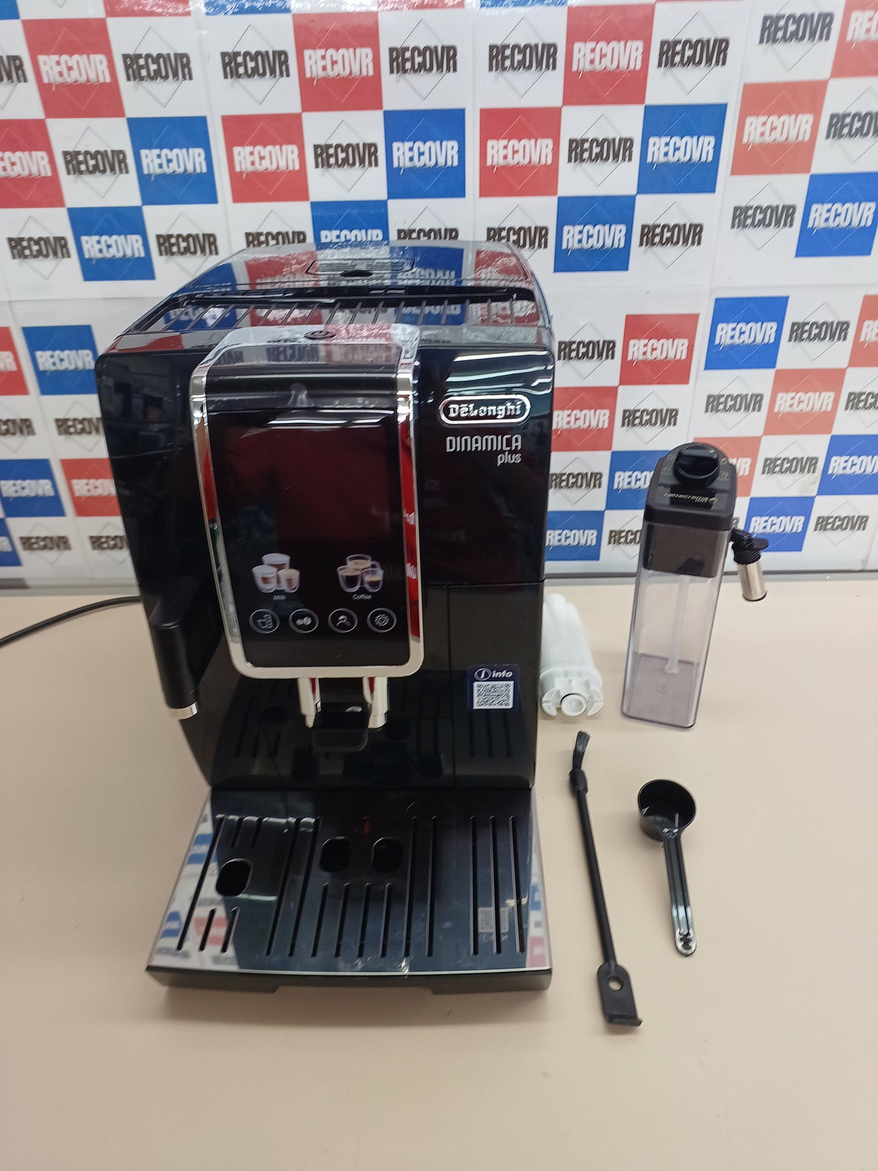 Cafetera automática grano con LatteCrema 18 recetas TFT - De'Longhi