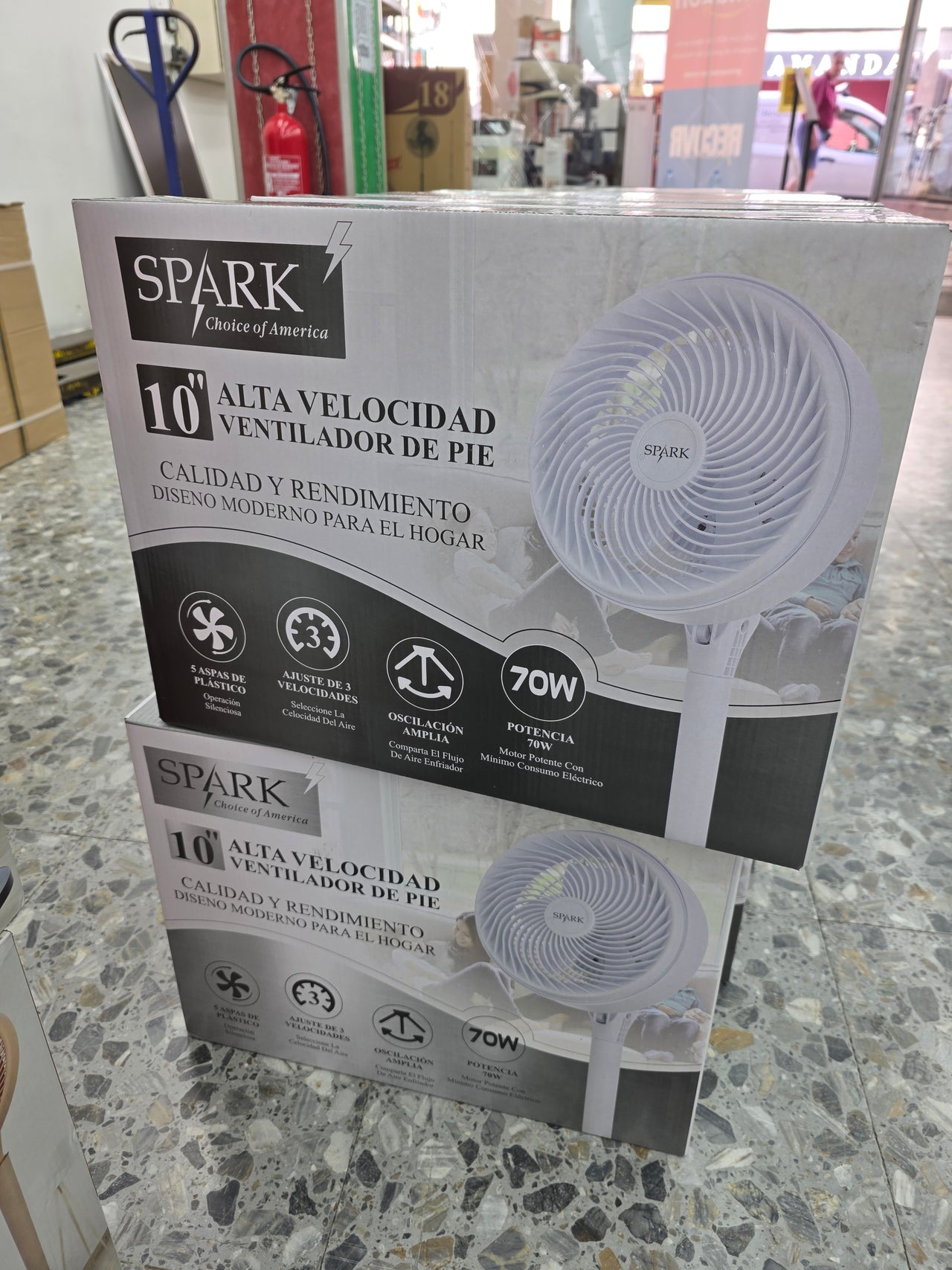 Ventilador Spark 10' 70W S-10SE/S1