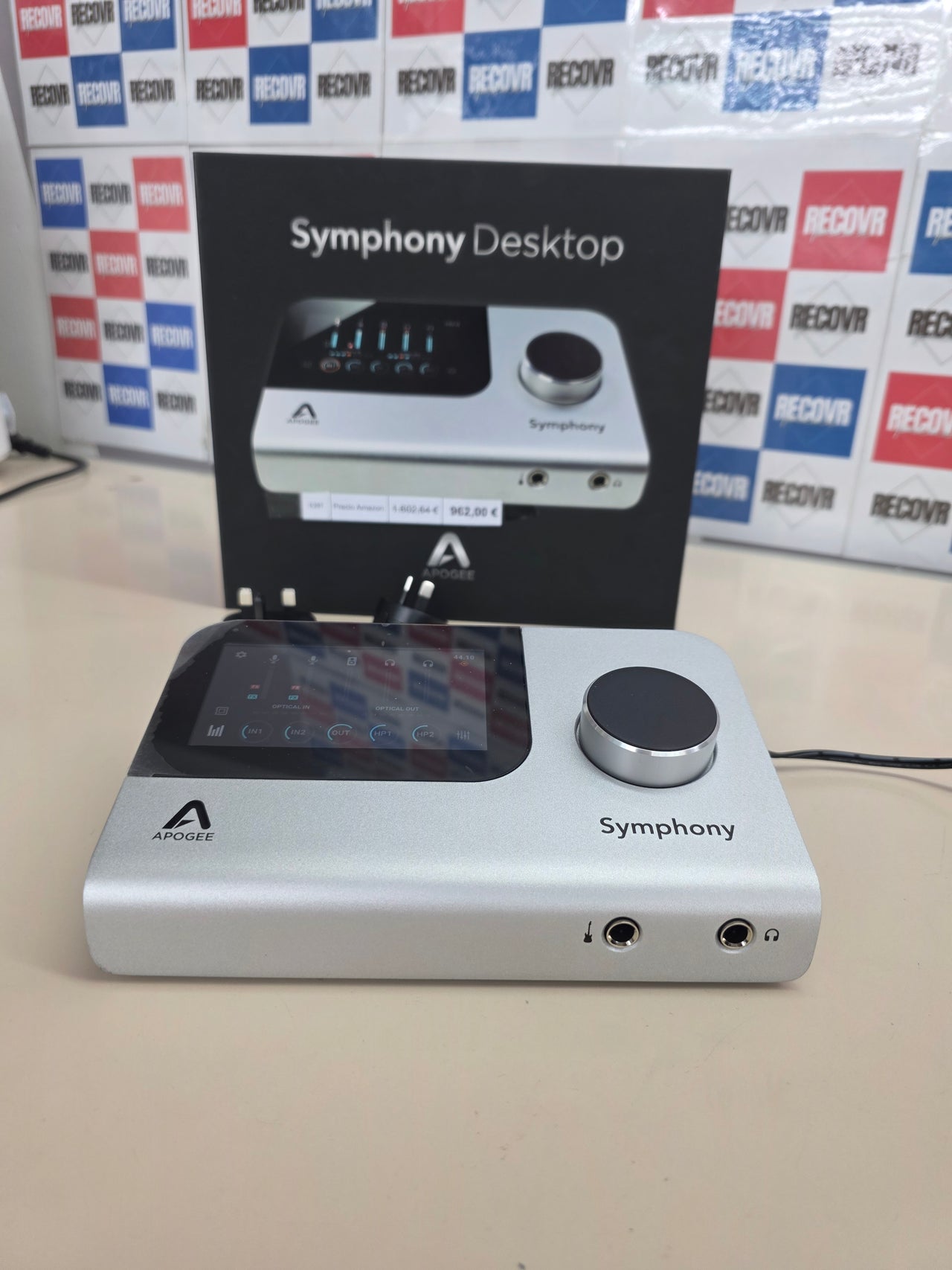 Interfaz de audio Apogee Symphony 10 entradas 14 salidas