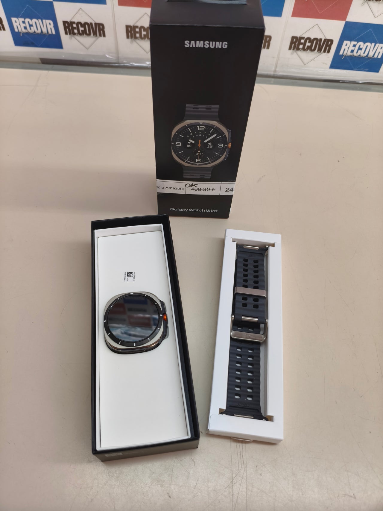 Samsung Galaxy Watch Ultra 2025 47 mm, LTE, IA, titanio, plata