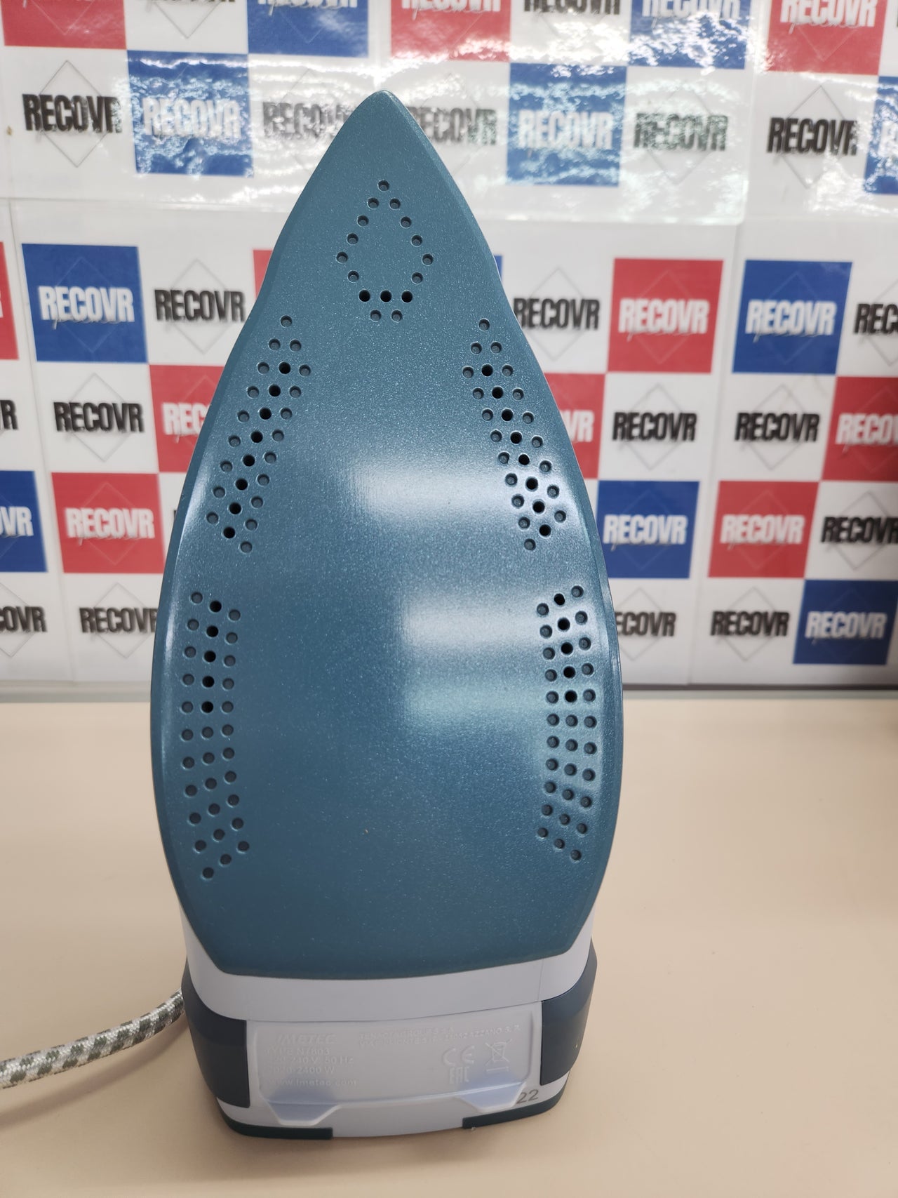 Plancha vapor 2400W, Suela Deslizante de Cerámica y Turmalina, Golpe de Vapor de 200 g, Tecnología Antical Zerocalc, Tecnología Eco, Imetec Activation