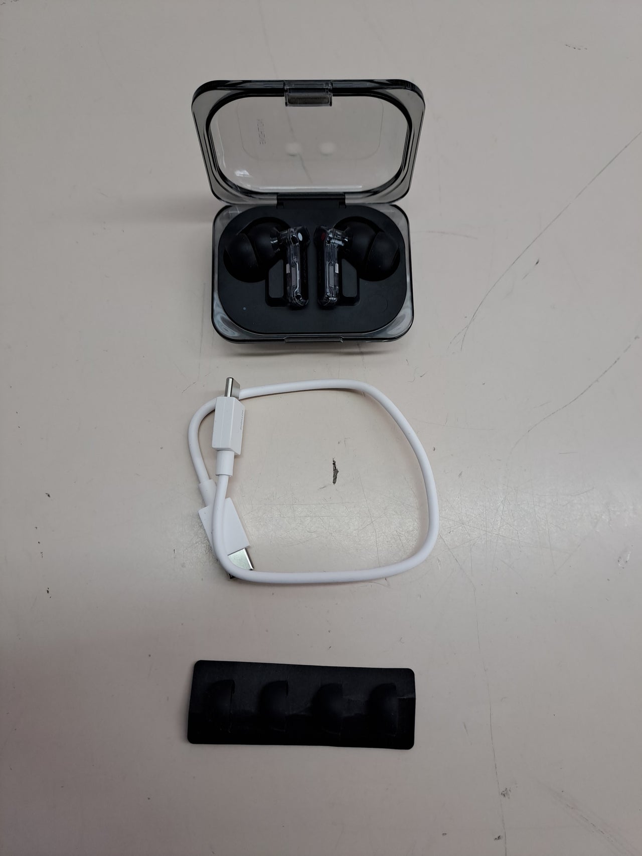 Auriculares Bluetooth ANC con ChatGPT Nothing Ear (a) negros