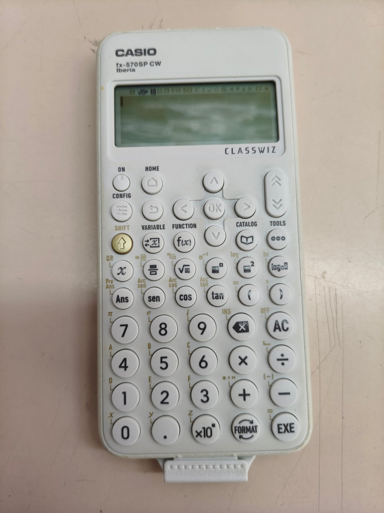 Calculadora científica Casio FX-570SP CW (blanca)