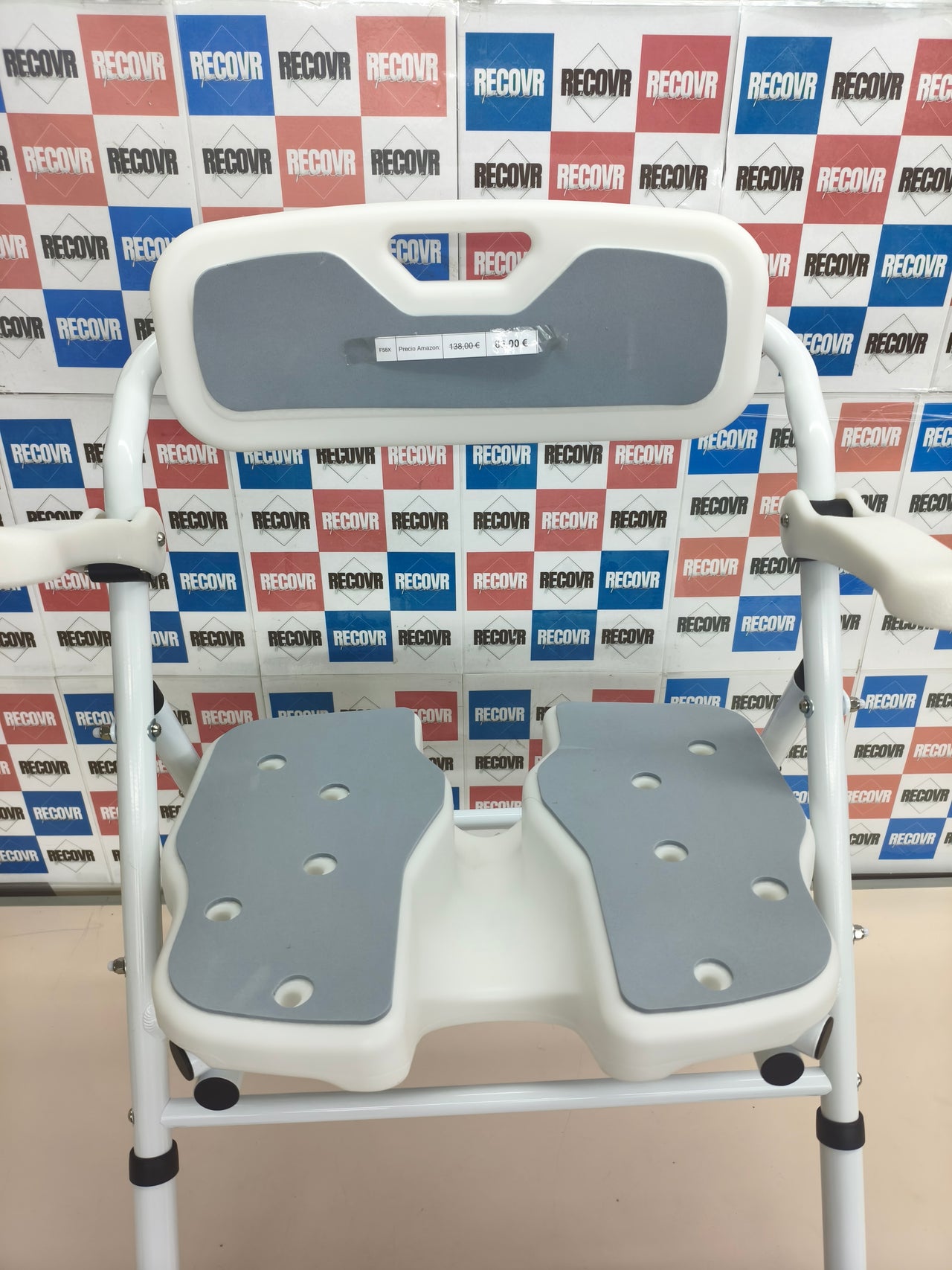Silla de ducha plegable antideslizante para personas mayores