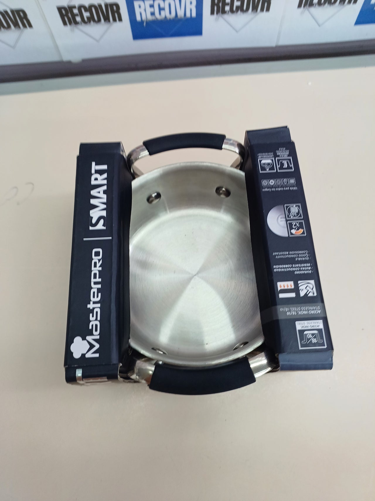 Cacerola 12 cm MasterPRO acero inox inducción