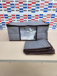 Organizador Ropa Gris 35L 3pcs