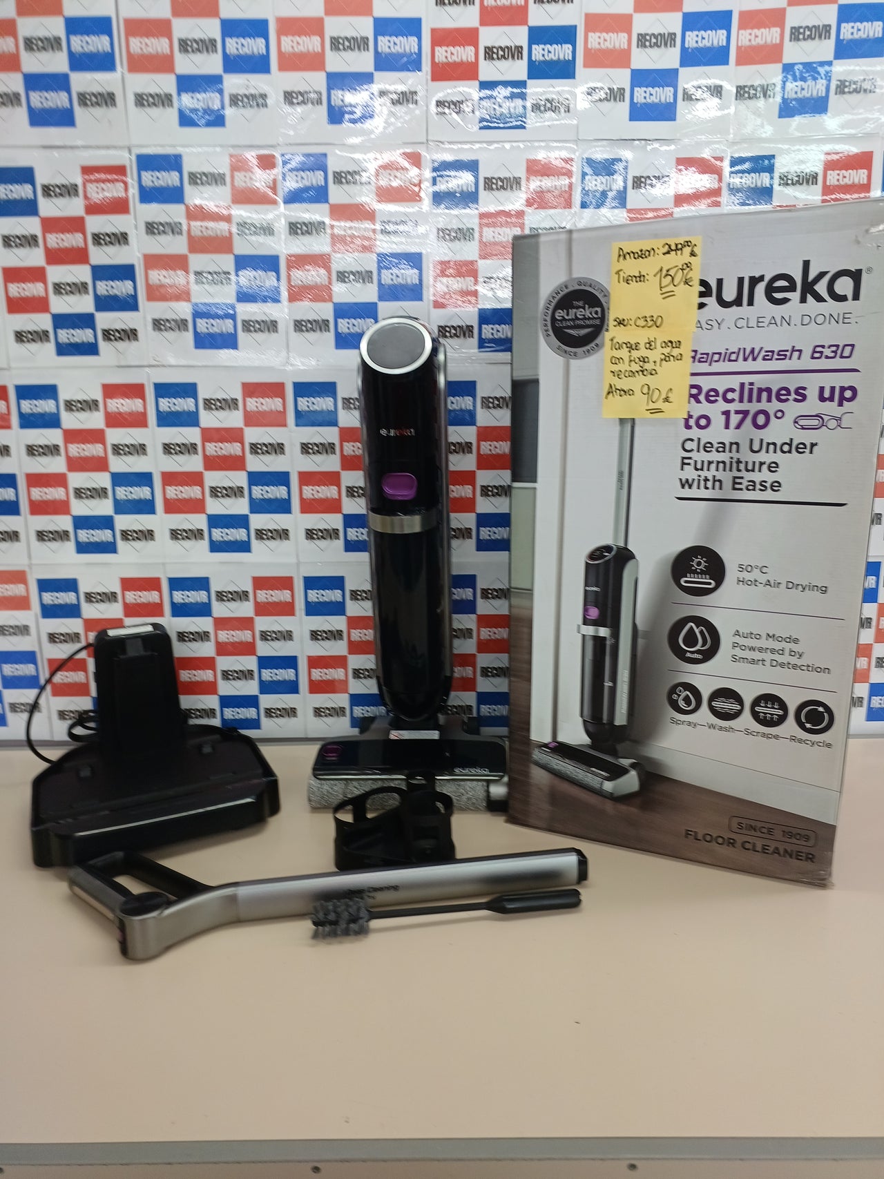 Aspiradora Fregadora Eureka RapidWash NEW630