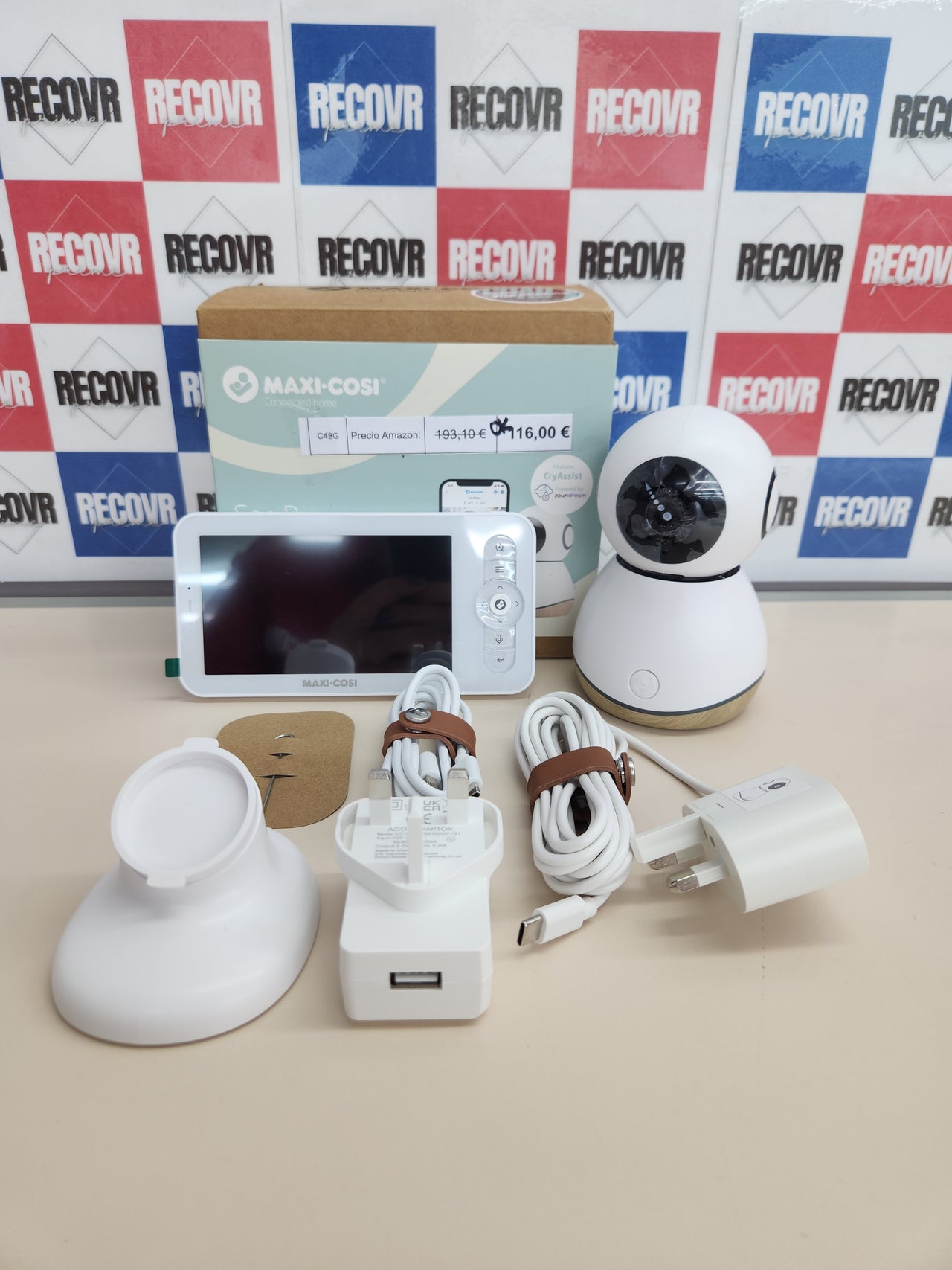 Monitor bebé Video Ultra HD (2K) Maxi-Cosi