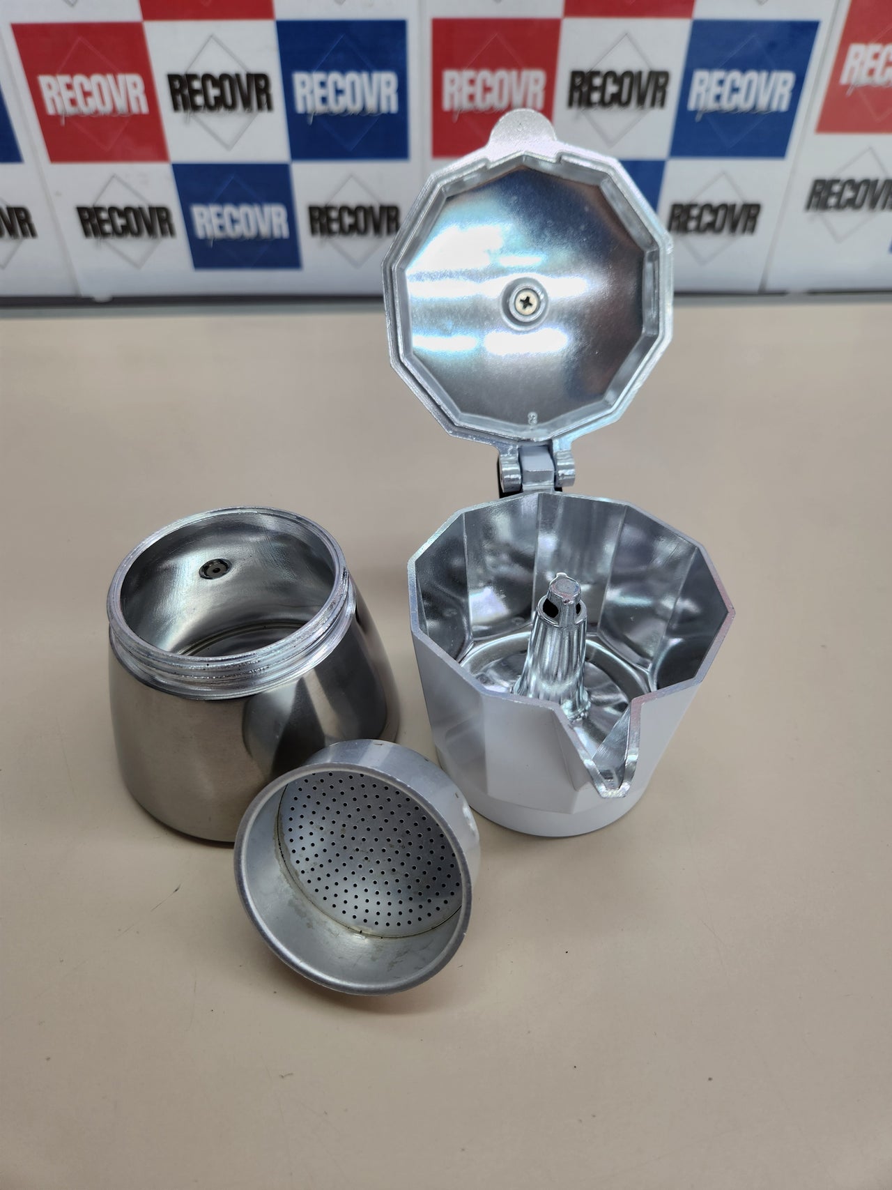 Cafetera 3 tazas, apta para todas las placas Barazzoni