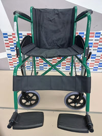 Thumbnail for Mobiclinic®, Silla de ruedas, Autopropulsable, Plegable, Alcazaba, Asiento 46 cm, Sistema subebordillos, Reposabrazos acolchados, Reposapiés abatibles, Antipinchazos