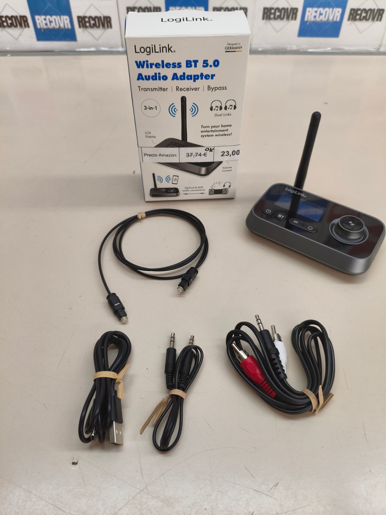 Adaptador Bluetooth LogiLink transmisor