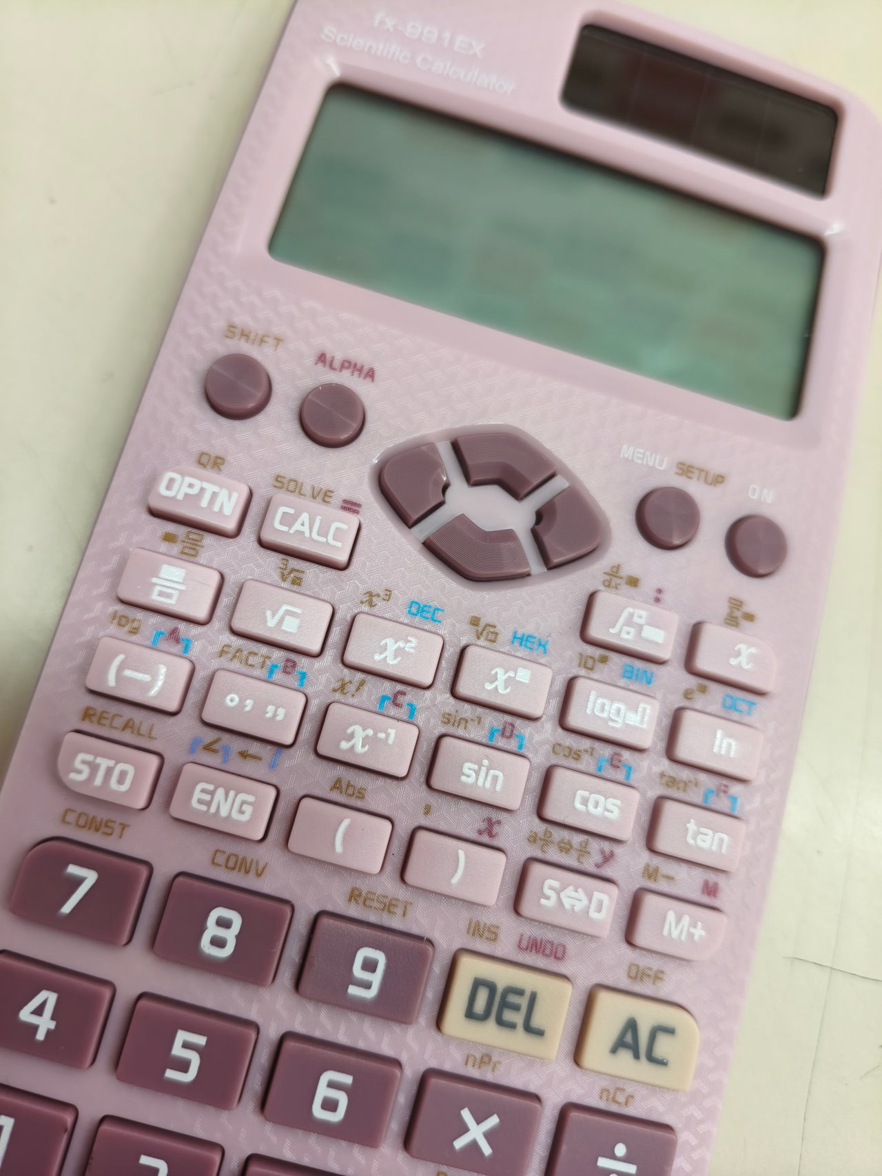 Calculadora científica de 552 funciones