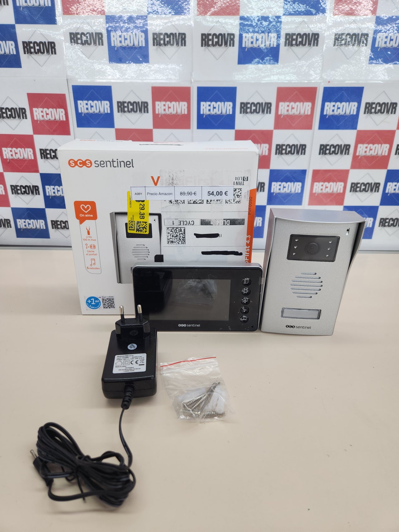 Videoportero con Cable 'Prim' VisioFirst,3 años de garantía SCS Sentinel