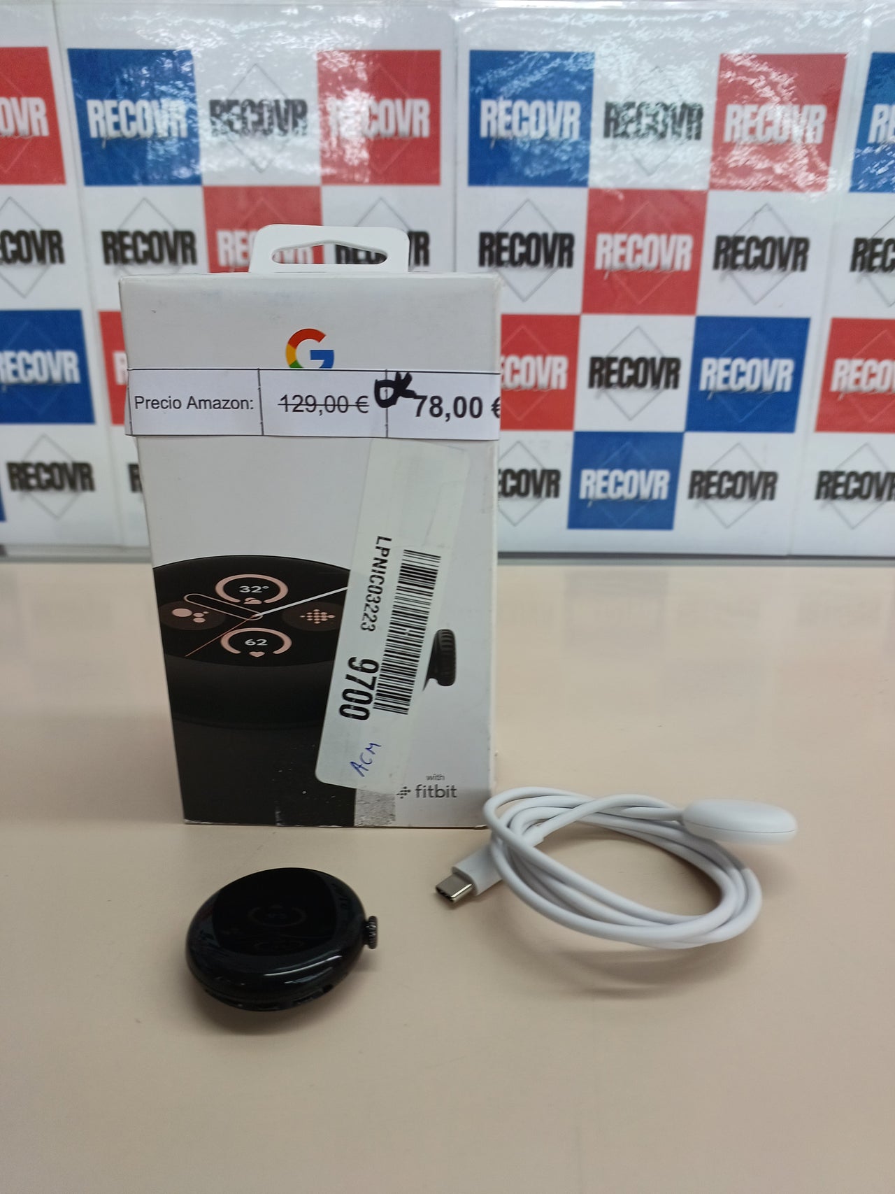 Smartwatch Google Pixel Watch 2 con Fitbit y Google