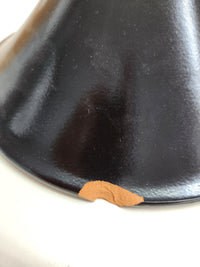 Thumbnail for Tajine Natural Negro 28 cm - Barro Natural Esmaltado, tapa con orificio IBILI -
