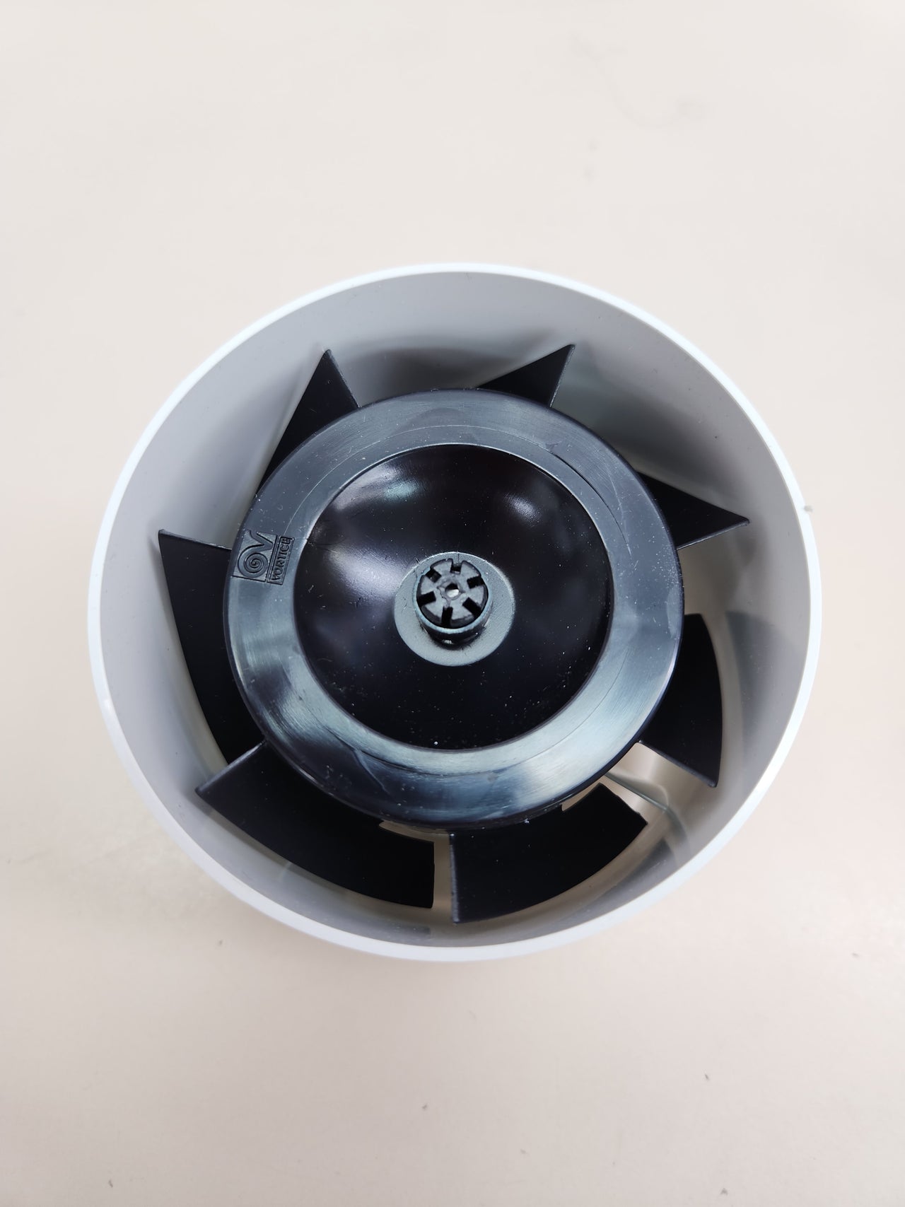 Aspirador helicoidal Punto Ghost conductos, 38 decibelios, plástico, blancoVortice 11110
