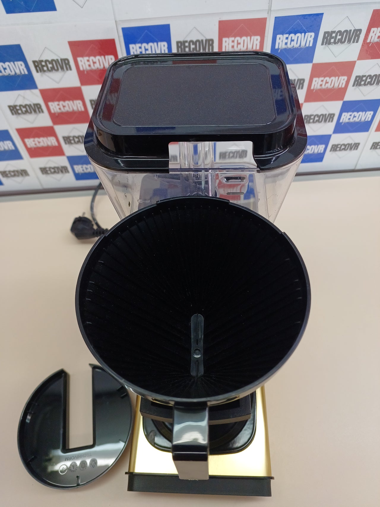 Moccamaster KBG Select, Cafetera, Laton Cepillado, Cafetera Automatica, Filtro, 1.25 Litros