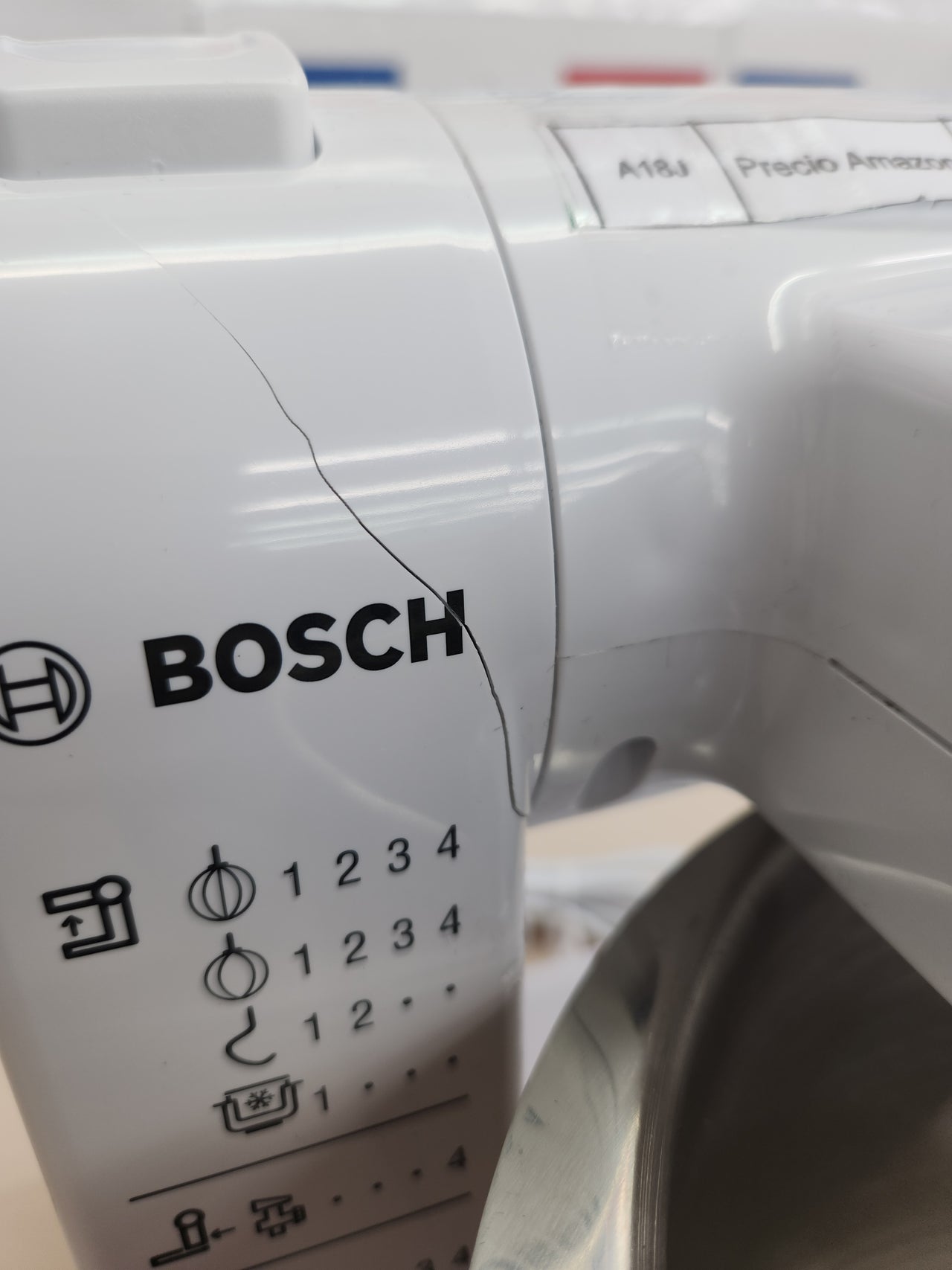Robot de cocina, 500 W, capacidad 3,9 l, Bosch