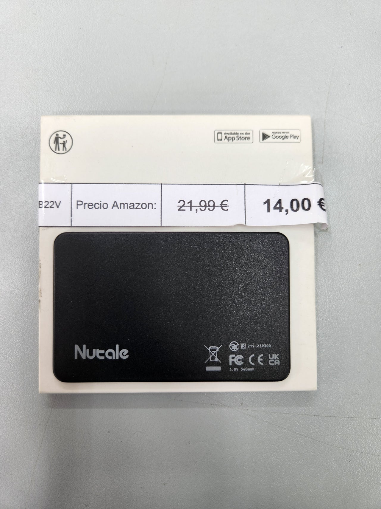 Tarjeta Buscador de Artículos Compatible con iOS y Android Nutale