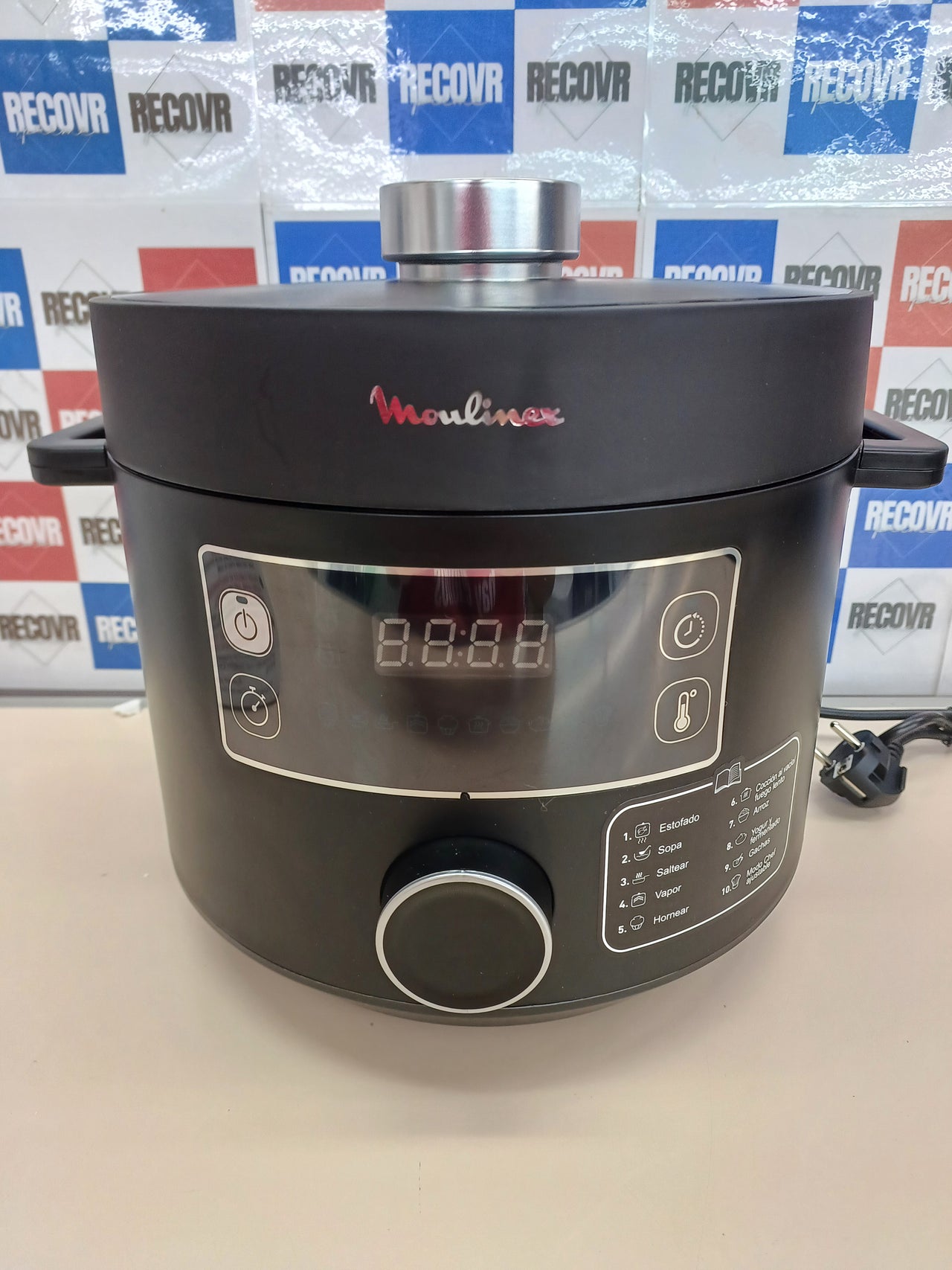 Olla presión eléctrica 10 programas – Moulinex
