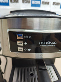 Cafetera express manual Cecotec Power Espresso 20 20 bares 1,6 L