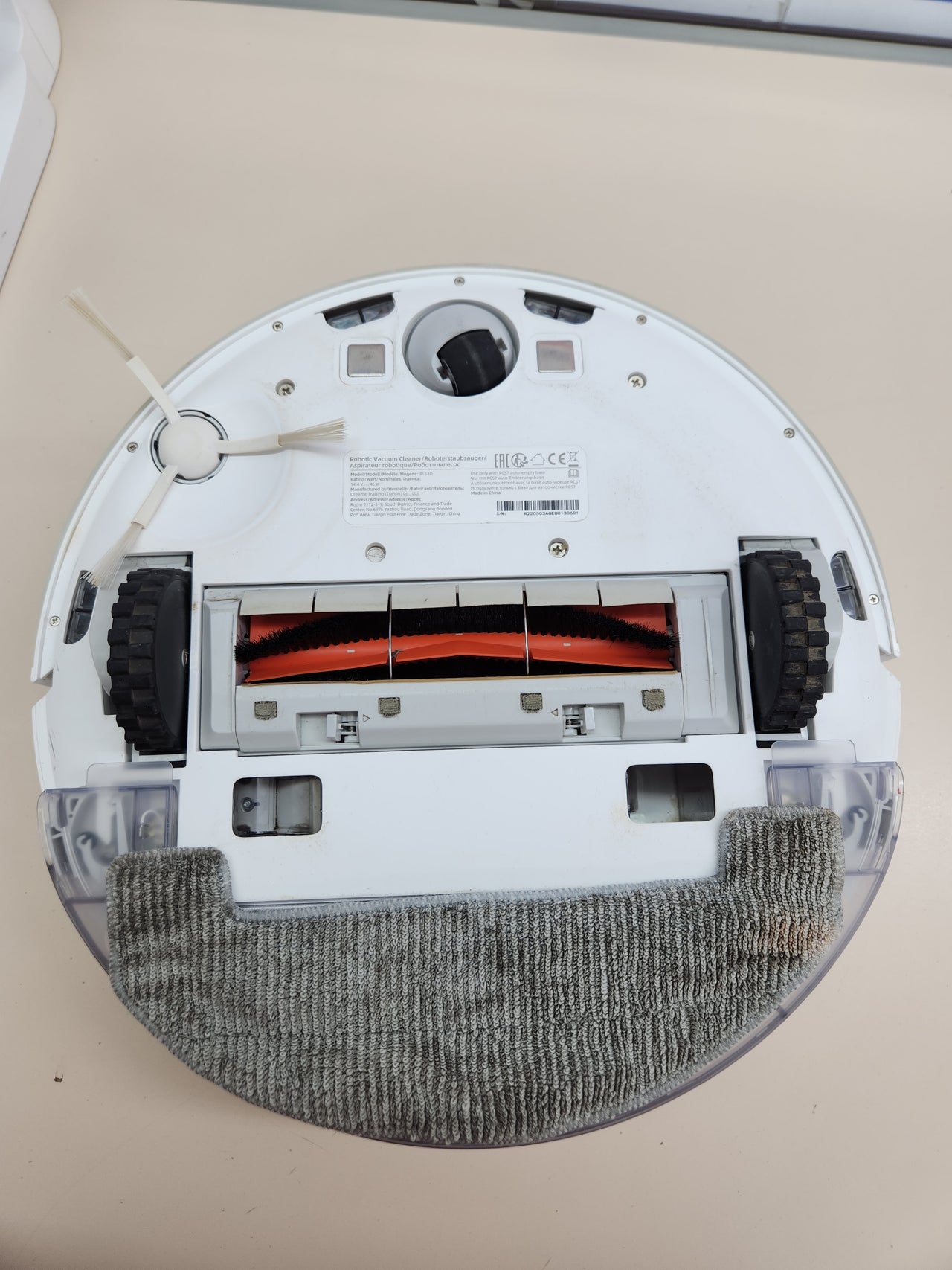 Robot aspirador con autovaciado Dreame D10 Plus