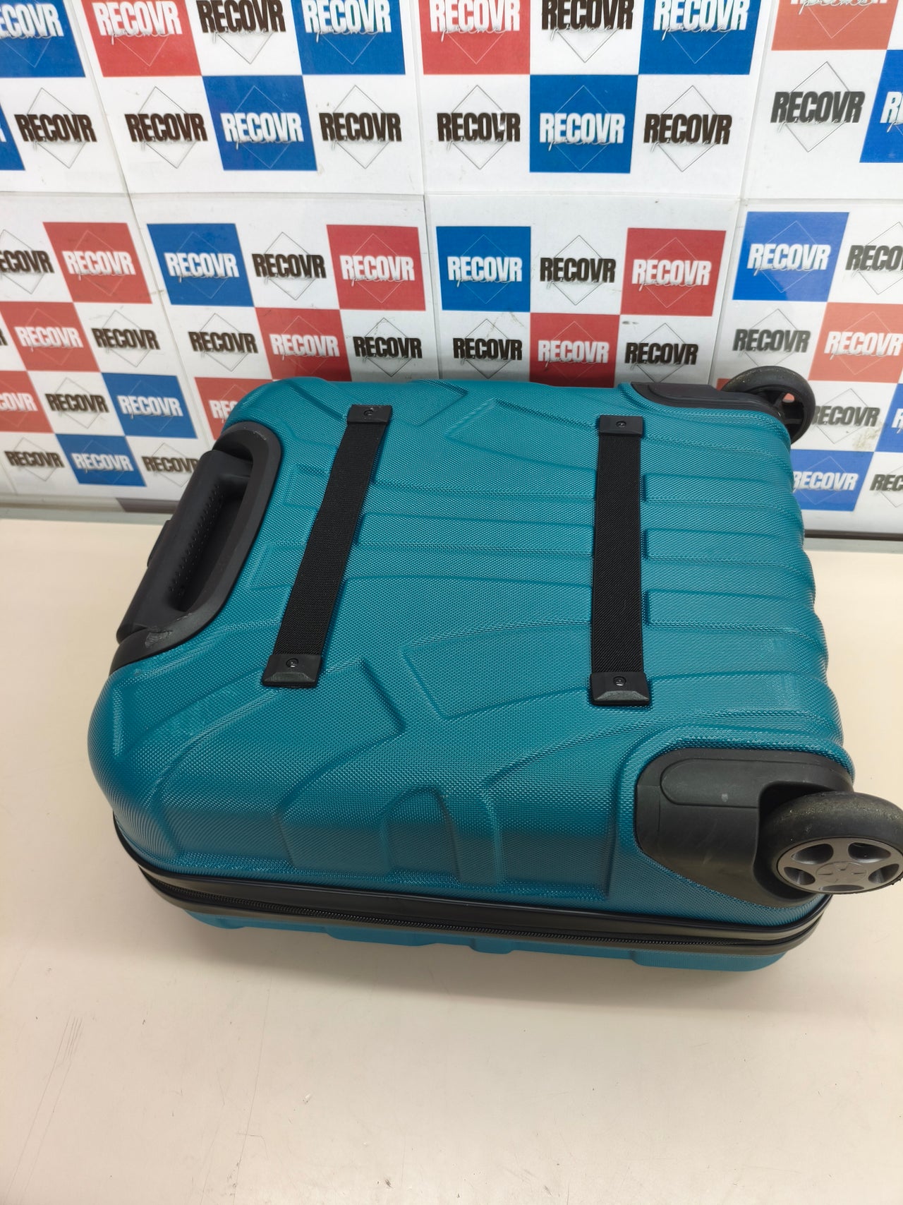 Maleta de cabina underseat Suitline 30 L ABS rígido verde agua con 2 ruedas