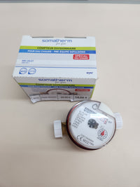 Medidor 15 mm  Agua Caliente SOMATHERM – Chorro Único, Rosca 20/27, Lectura 8 Dígitos, MID, Esfera Orientable, Sensor de Pulso