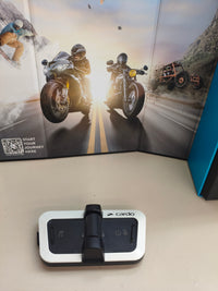 PACKTALK Outdoor, intercomunicador para casco, doble, blanco