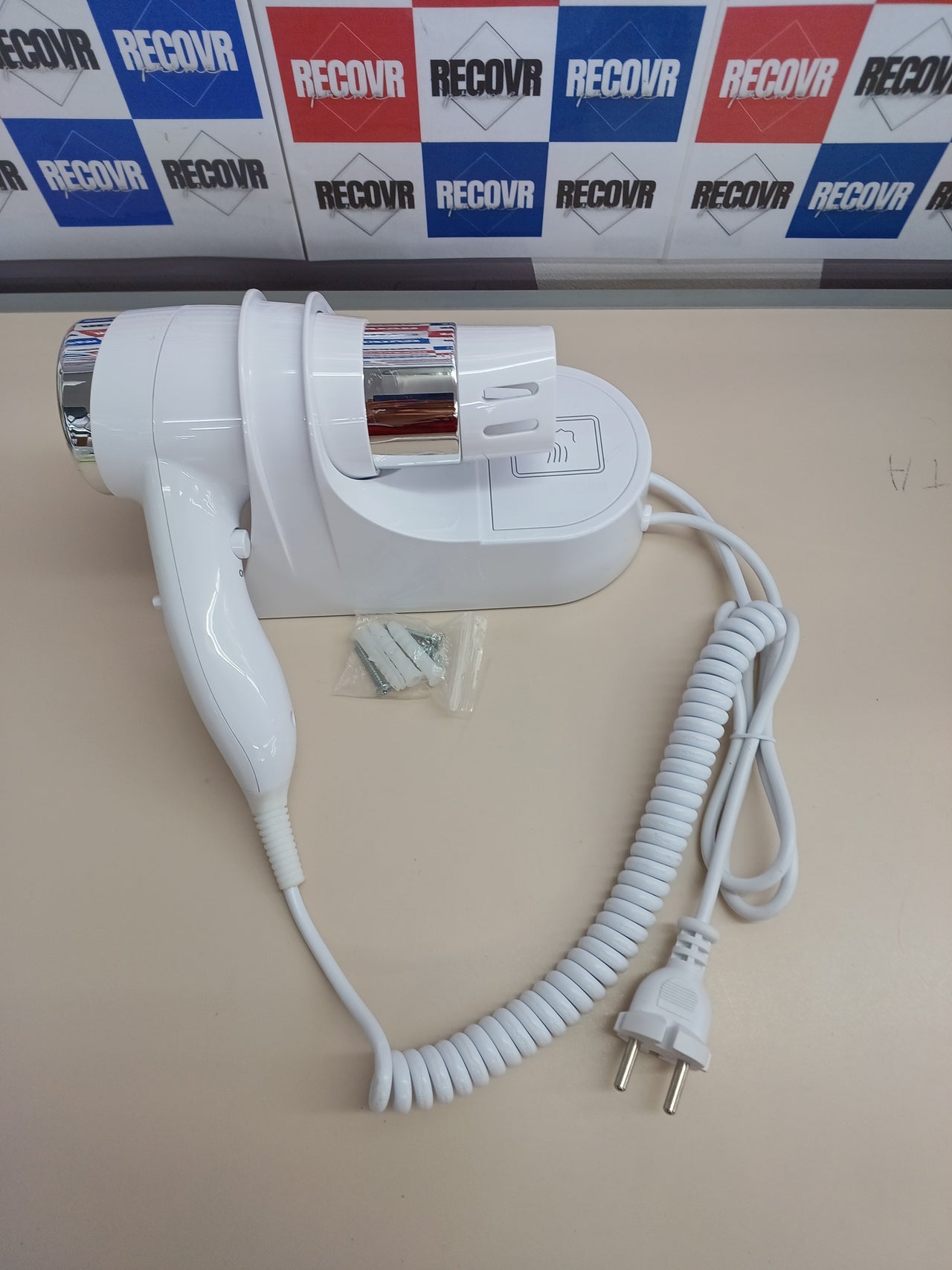Secador de Pelo para Hoteles – 1600 W, Blanco BAKAJI