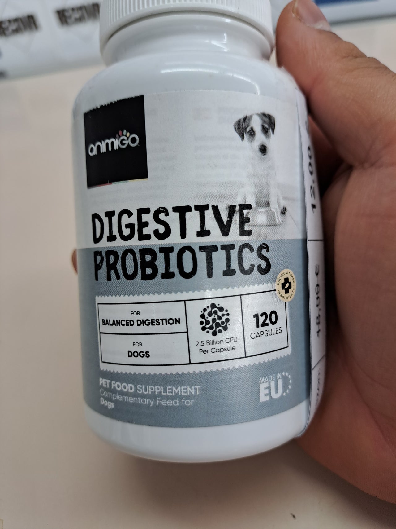 Probióticos perros 120 cápsulas con prebióticos – Probióticos para perros
