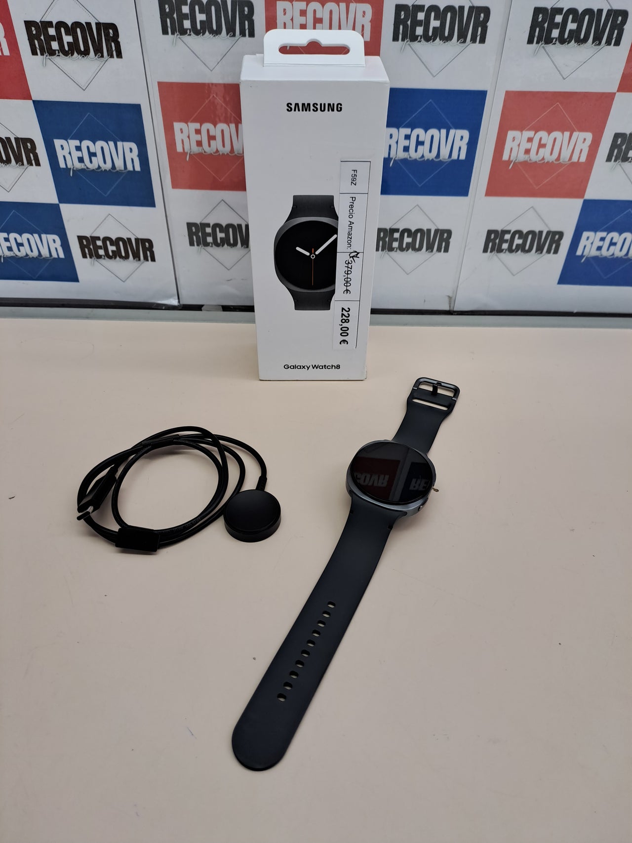 Smartwatch Samsung Galaxy Watch8 LTE 44 mm gris oscuro
