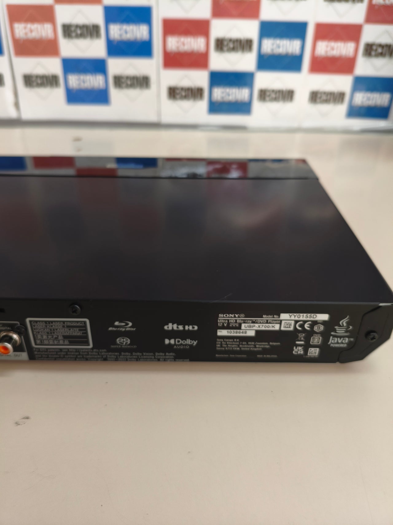 Sony UBP-X700/K, reproductor Blu-ray 4K, HDR10/Dolby Vision